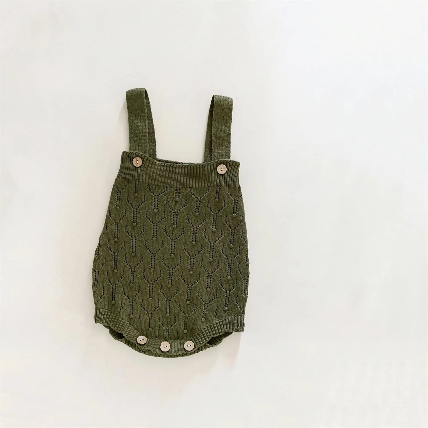 -ベビーカーディガン ロンパース ニットカーディガンセーター ニットサスペンダーボディスーツ 2カラー【mh0004401】 - mamahalo shop - カーディガン・パーカー -  べビー服 - 子供服 - 男の子 - 女の子