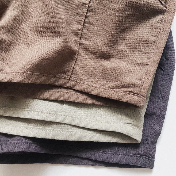 -キッズ シンプル ベーシック サマー ショートパンツ 3カラー ボーイズ - mamahalo shop - ハーフパンツ・ショートパンツ -  べビー服 - 子供服 - 男の子 - 女の子