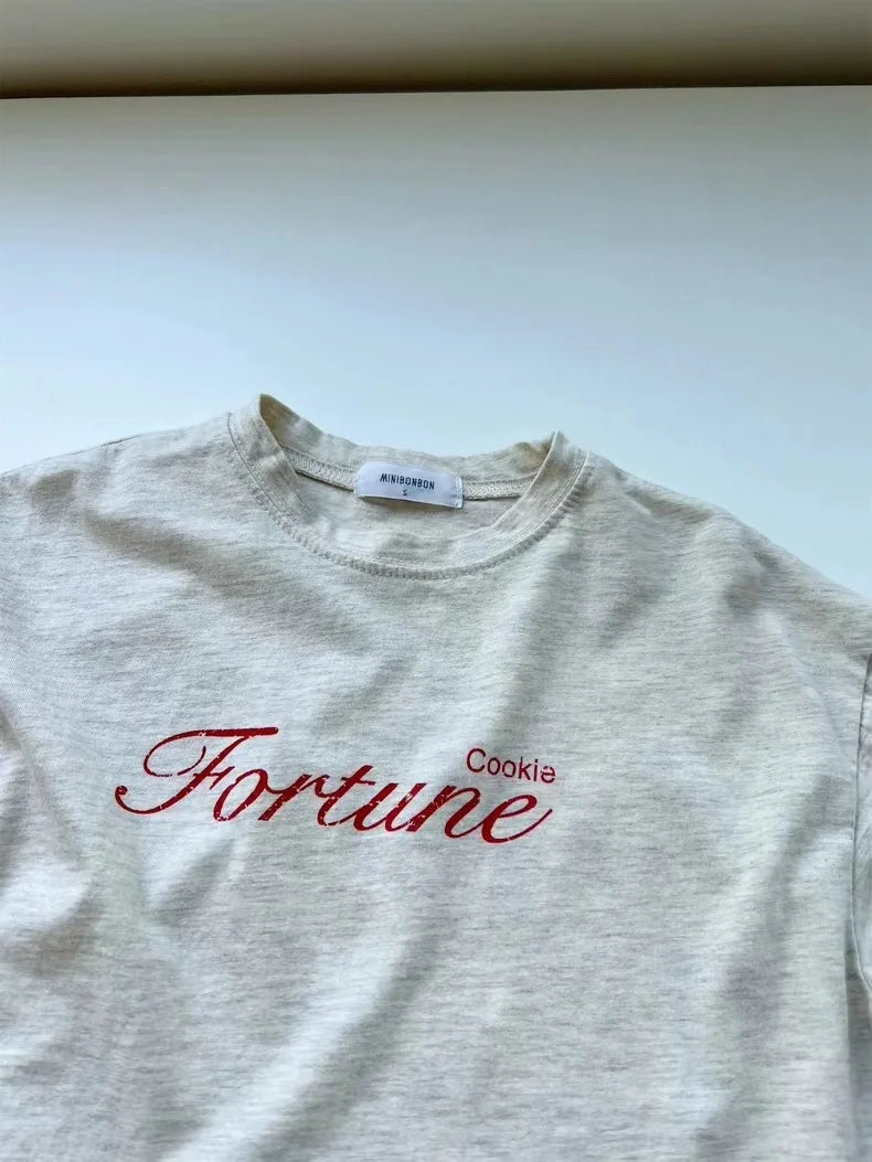 -ベビートップス 半袖プリントTシャツ レターロゴプリント 2カラー【mh0005474】 - mamahalo shop - 半袖Tシャツ -  べビー服 - 子供服 - 男の子 - 女の子