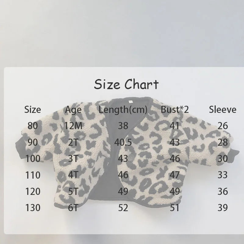 -☺︎ キッズアウター レオパード柄 フリースジャケット コート - mamahalo shop - ショートコート・ジャケット・ジャンパー -  べビー服 - 子供服 - 男の子 - 女の子