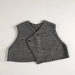 gray vest