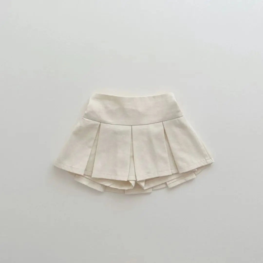 -ベビースカート パンツインスカート ボックスプリーツ ミニスカート ショートパンツ パステルカラー - mamahalo shop - スカート -  べビー服 - 子供服 - 男の子 - 女の子