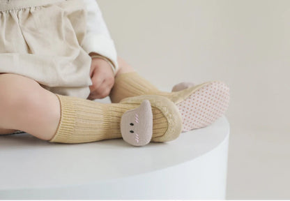 -ベビーソックス ソフト ルームシューズ ファーストシューズ 靴下 室内ばき - mamahalo shop - ベビー用靴下・タイツ -  べビー服 - 子供服 - 男の子 - 女の子