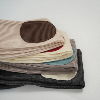 -キッズパンツ リブレギンスパンツ 膝パッチ 4カラー【mh0004422】 - mamahalo shop - レギンスパンツ -  べビー服 - 子供服 - 男の子 - 女の子