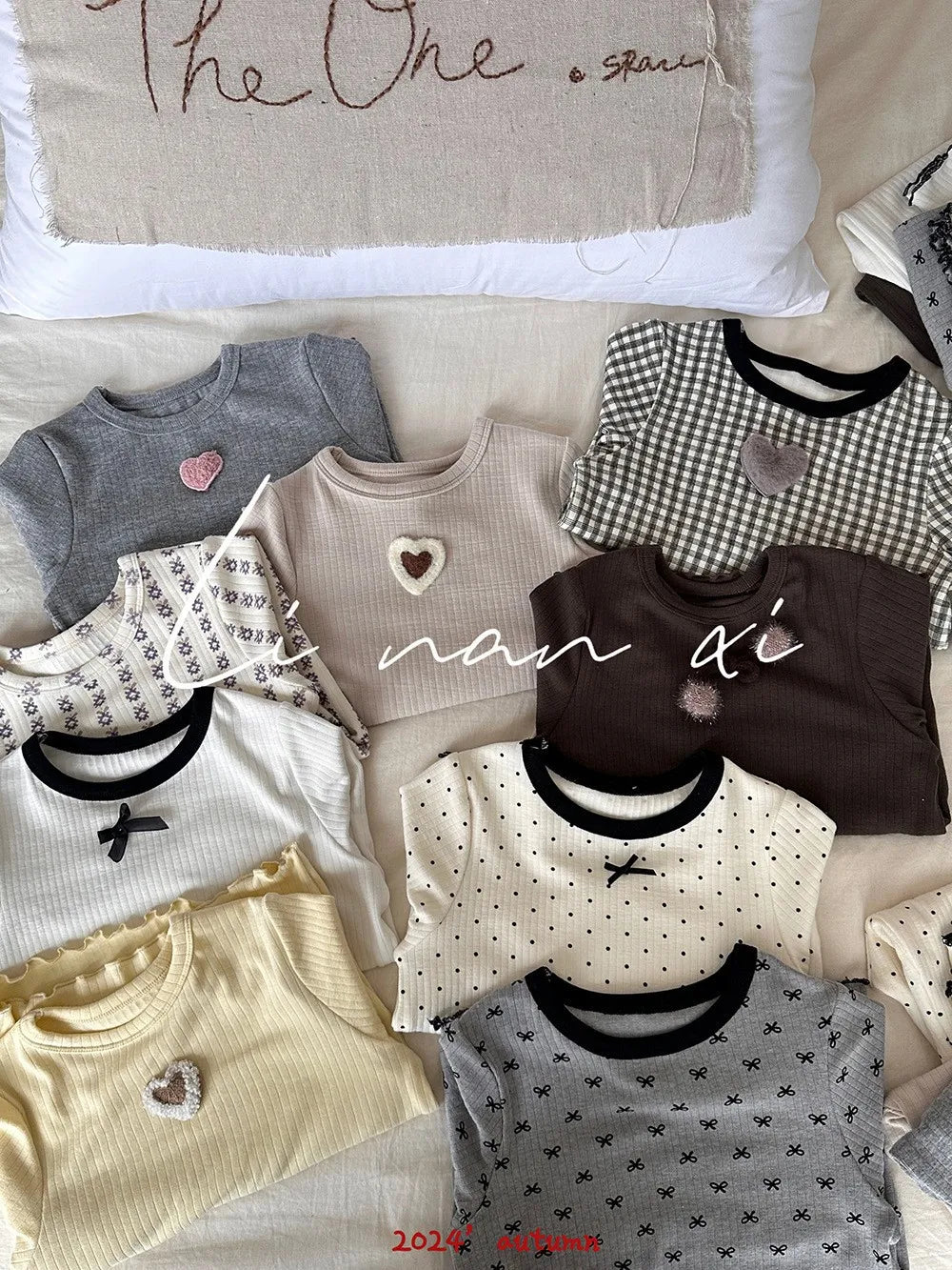 -キッズジュニアパジャマセット 長袖Tシャツ+ロングパンツ ガーリースタイル - mamahalo shop - 長袖パジャマ -  べビー服 - 子供服 - 男の子 - 女の子