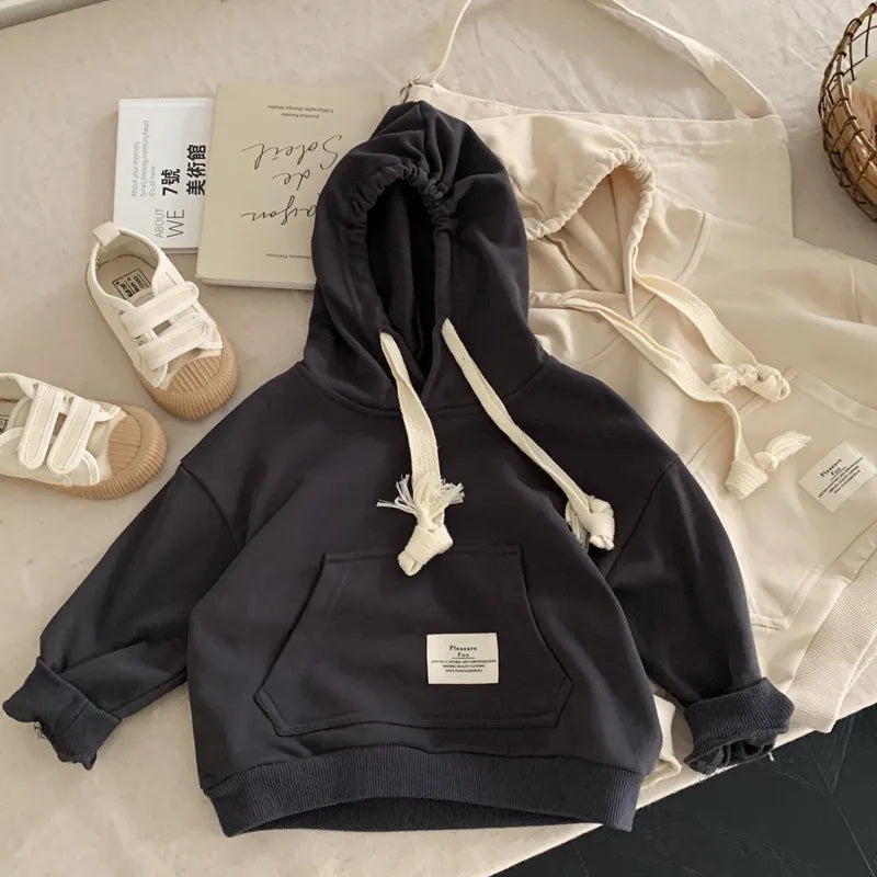 -キッズパーカー 裏フリース スウェットフーディ ポケット 2カラー ボーイズ 男の子 子供服 - mamahalo shop - トレーナー・フーディ -  べビー服 - 子供服 - 男の子 - 女の子