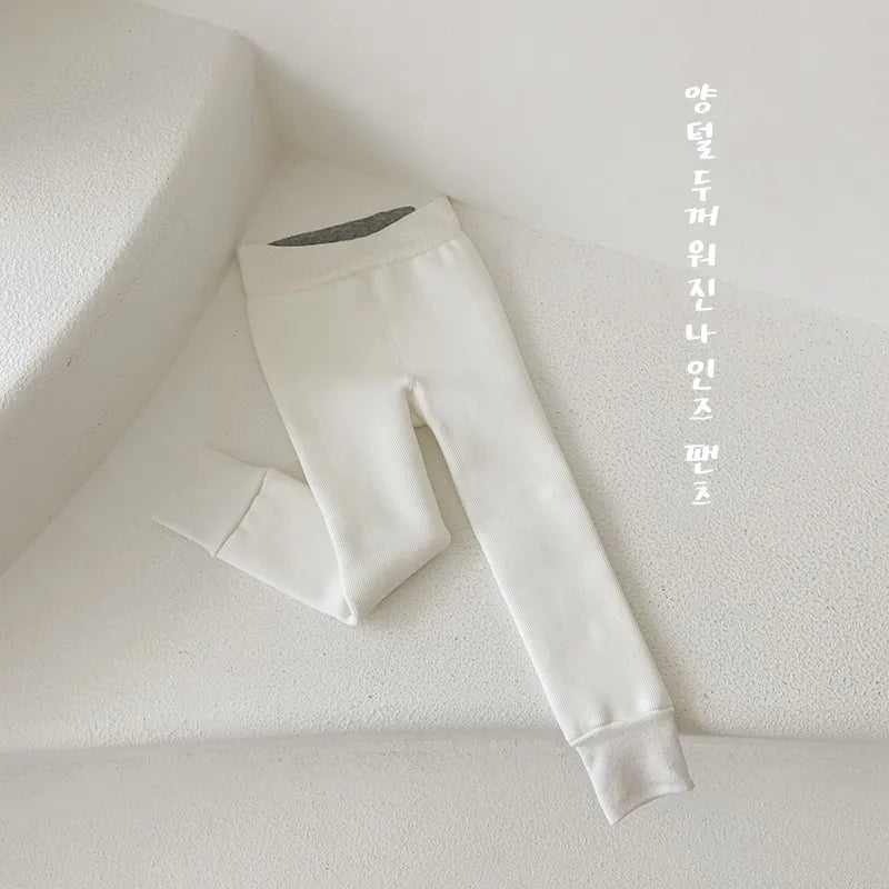 -キッズタイツ トレンカ レギンス 裏起毛 防寒 - mamahalo shop - ベビー用靴下・タイツ -  べビー服 - 子供服 - 男の子 - 女の子