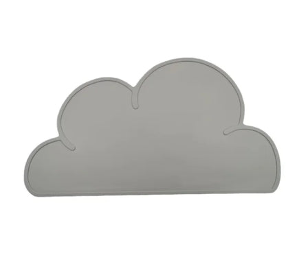 -雲のかたちのシリコン テーブル お食事マットマット ランチョンマット【mh0000011】 - mamahalo shop - ベビーキッズ ランチョンマット -  べビー服 - 子供服 - 男の子 - 女の子