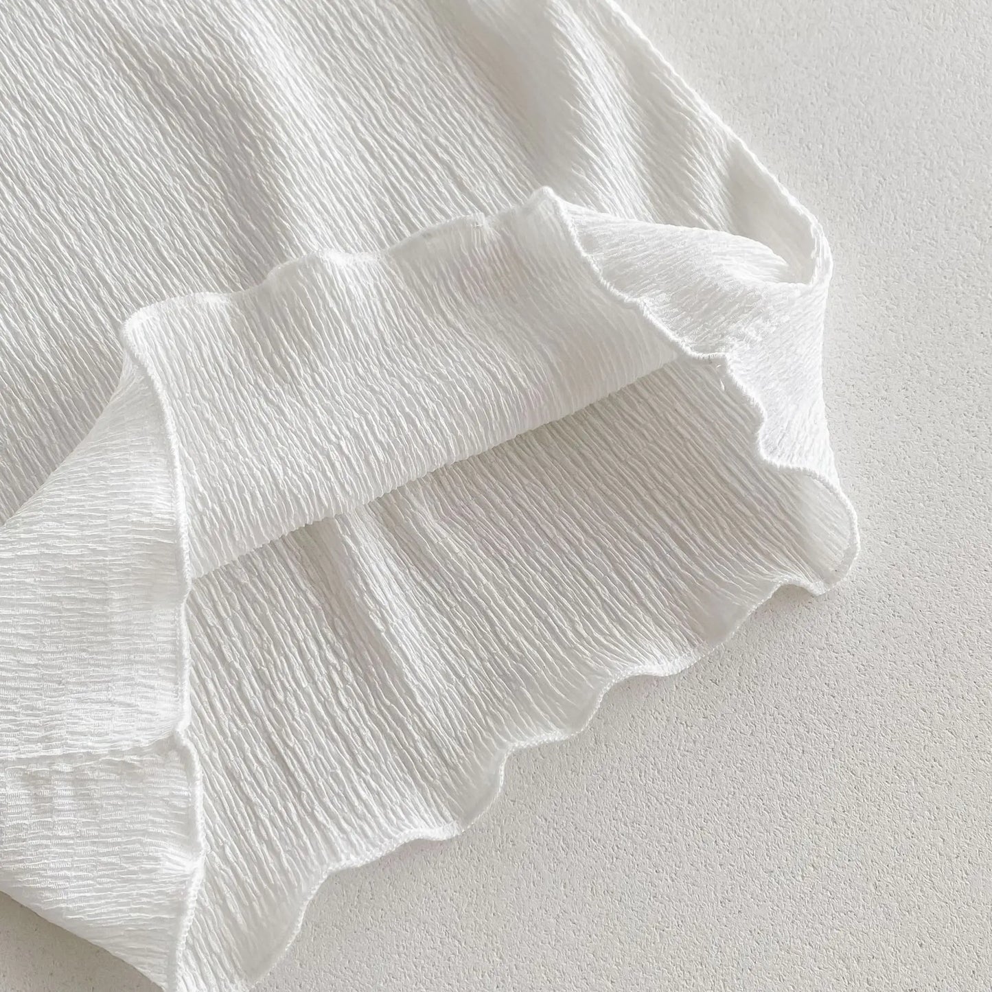 -キッズセットアップ 2点セット ノースリーブシャツ+ワイドルーズロングパンツ 無地 3カラー【mh0005573】 - mamahalo shop - ノースリーブセットアップ -  べビー服 - 子供服 - 男の子 - 女の子