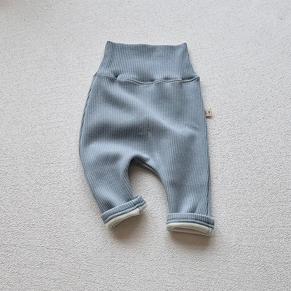 -ベビーレギンスパンツ 裏フリース 暖パン レギパン シンプル ベーシック 4カラー ボーイズ 男の子 子供服 - mamahalo shop - レギンスパンツ -  べビー服 - 子供服 - 男の子 - 女の子