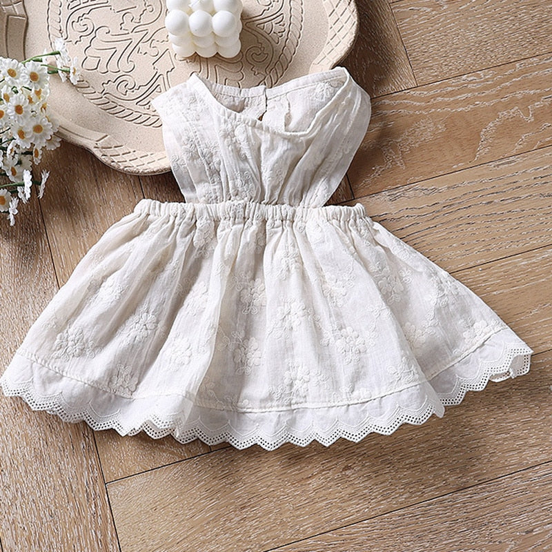 -ベビー ポップコーン セットアップ 長袖 トップス ブルマパンツ ベージュ ブラック レース フリル エプロン ドレス ガールズ - mamahalo shop - 長袖セットアップ -  べビー服 - 子供服 - 男の子 - 女の子