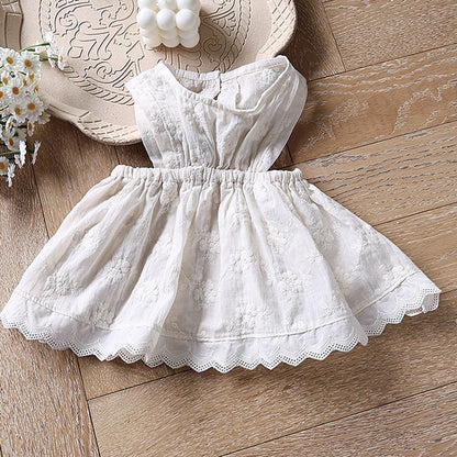 -ベビー ポップコーン セットアップ 長袖 トップス ブルマパンツ ベージュ ブラック レース フリル エプロン ドレス ガールズ - mamahalo shop - 長袖セットアップ -  べビー服 - 子供服 - 男の子 - 女の子