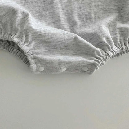 -ベビートップス/ロンパース 半袖Tシャツ/半袖ボディスーツ ワンポイントロゴ 3カラー【mh0004844】 - mamahalo shop - 半袖ロンパース -  べビー服 - 子供服 - 男の子 - 女の子