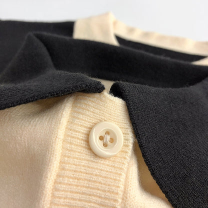 -キッズ ニット ボーダー 襟付き ポロシャツ セーター トップス ボーイズ - mamahalo shop - ニット・セーター -  べビー服 - 子供服 - 男の子 - 女の子