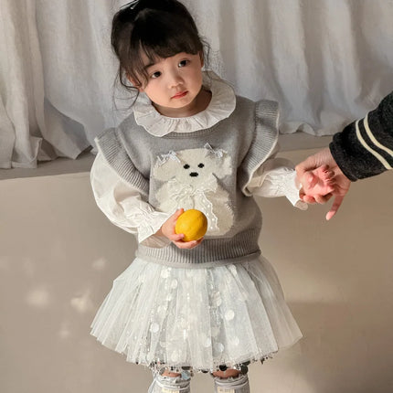 キッズスカート スパンコールチュチュチュールパーティドレススカート - mamahalo shop - スカート -  べビー服 - 子供服 - 男の子 - 女の子