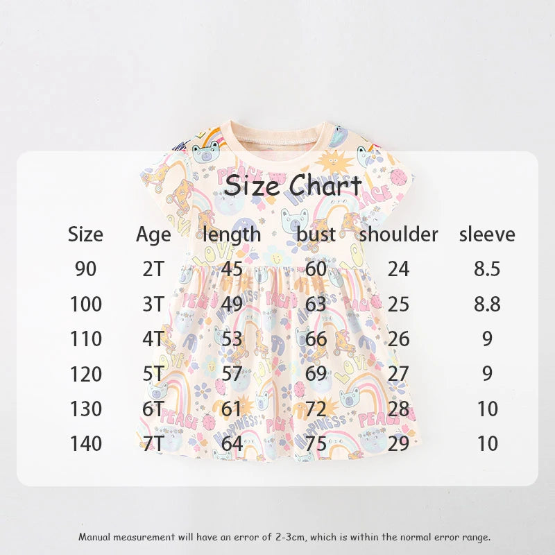 -キッズワンピース 半袖サマーワンピース お絵描きプリント柄【mh0005490】 - mamahalo shop - 半袖ワンピース -  べビー服 - 子供服 - 男の子 - 女の子