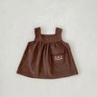 brown skirt