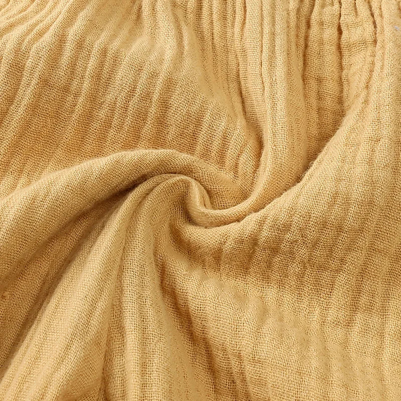 -キッズパンツ サマーパンツ ルーズロングパンツ エアリーパンツ シンプルベーシック 蚊よけ 外遊びパンツ - mamahalo shop - ロングパンツ・スウェットパンツ -  べビー服 - 子供服 - 男の子 - 女の子