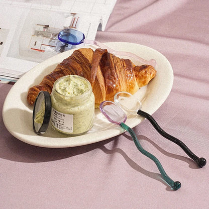 -ガラス スプーン デザート アイス コーヒー 食器 アイスクリーム ティー カトラリー マドラー【mh0001384】 - mamahalo shop - カトラリー -  べビー服 - 子供服 - 男の子 - 女の子