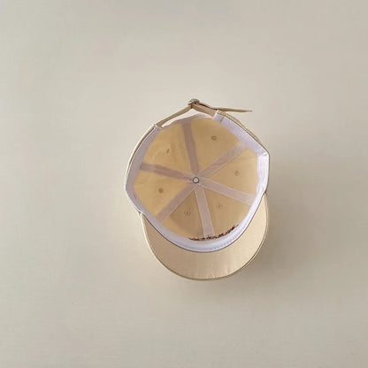 -ベビー帽子 キャップ 野球帽 レターロゴ刺繍 ハット【mh0005447】 - mamahalo shop - ベビー用帽子 -  べビー服 - 子供服 - 男の子 - 女の子