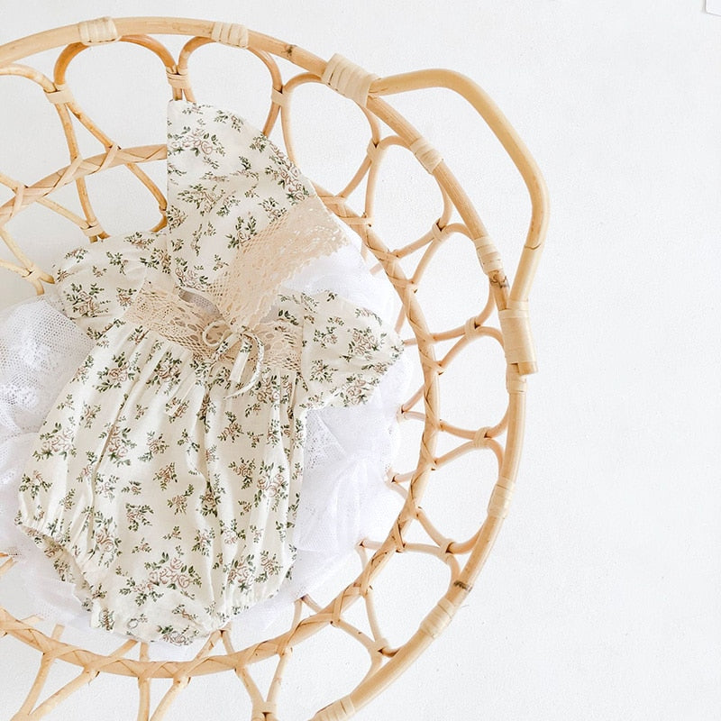 -ベビー 半袖ロンパース+ボンネットセット - mamahalo shop - 半袖ロンパース -  べビー服 - 子供服 - 男の子 - 女の子