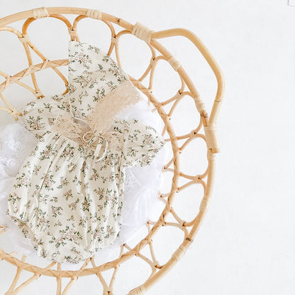 -ベビー 半袖ロンパース+ボンネットセット - mamahalo shop - 半袖ロンパース -  べビー服 - 子供服 - 男の子 - 女の子