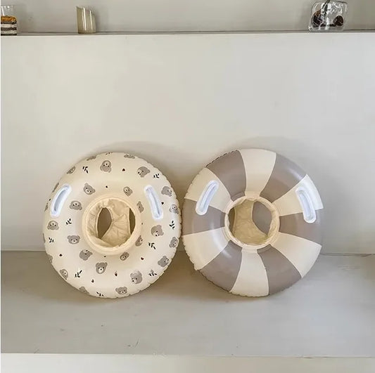 -浮き輪 水遊び ベビーフロート 足入れつき 4デザイン【mh0005931】 - mamahalo shop - ベビーキッズその他アクセサリー -  べビー服 - 子供服 - 男の子 - 女の子