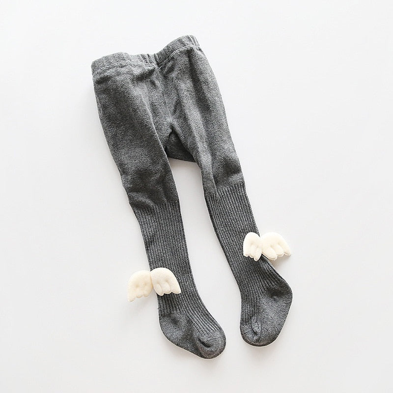 -ベビー キッズ 天使の羽 タイツ 靴下 ガールズ - mamahalo shop - ベビー用靴下・タイツ -  べビー服 - 子供服 - 男の子 - 女の子