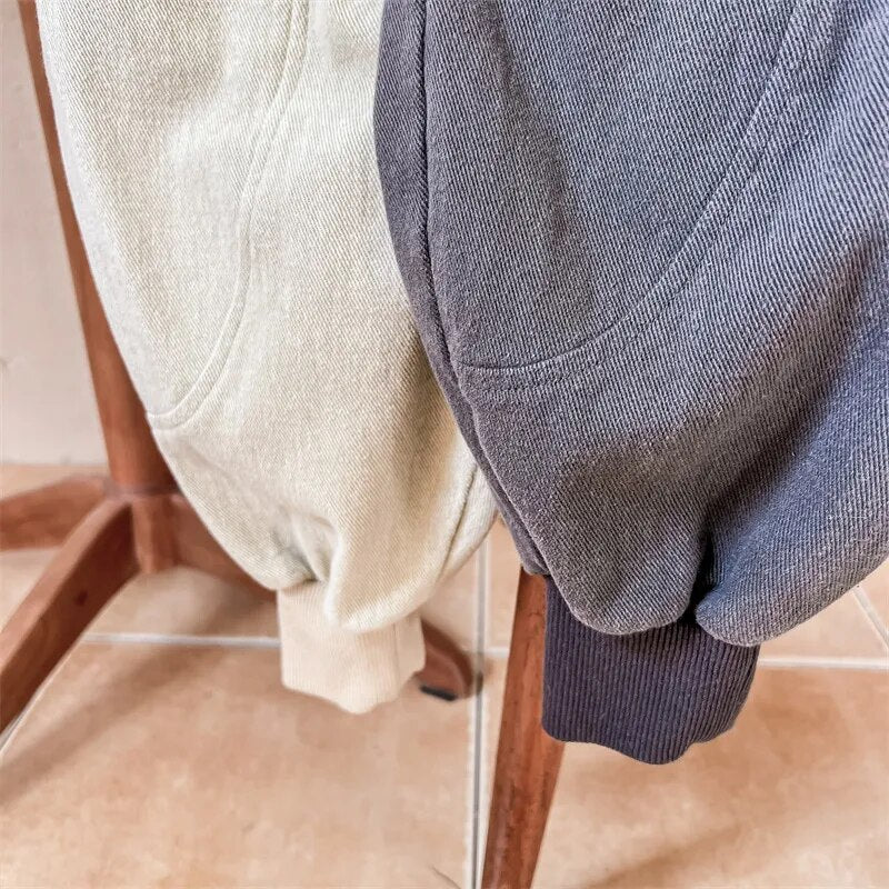 -キッズ ルーズ ジョガー バルーン パンツ - mamahalo shop - ロングパンツ・スウェットパンツ -  べビー服 - 子供服 - 男の子 - 女の子