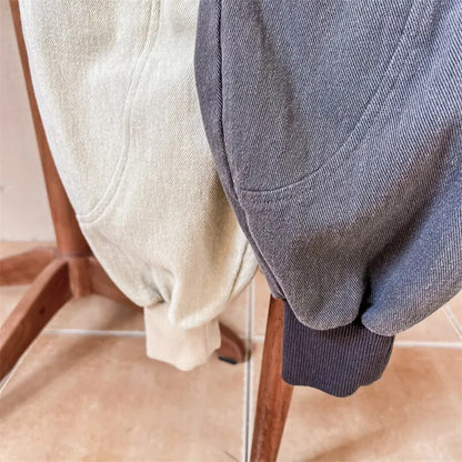 -キッズ ルーズ ジョガー バルーン パンツ - mamahalo shop - ロングパンツ・スウェットパンツ -  べビー服 - 子供服 - 男の子 - 女の子