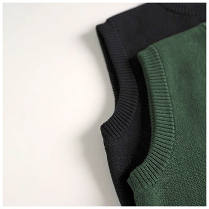 -キッズベスト ニットアニメーションベストトップス 2カラー【mh0006946】 - mamahalo shop - ベスト -  べビー服 - 子供服 - 男の子 - 女の子