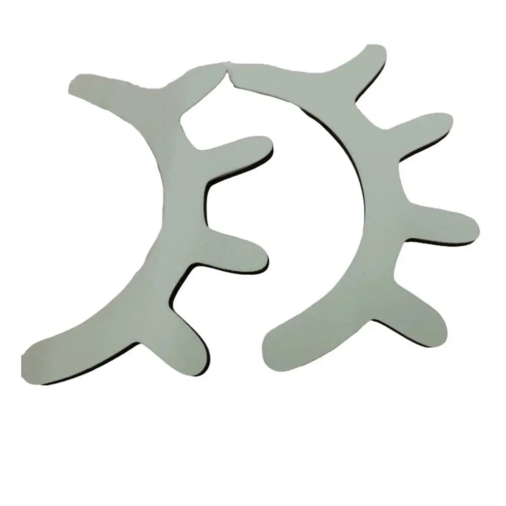 -1ペア北欧風 木製3Dまつげウォールステッカー スリーピーアイズ 木工クラフト 子供部屋 ウォールアートデカール【mh0000002】 - mamahalo shop - モビール・ウォールデコレーション -  べビー服 - 子供服 - 男の子 - 女の子