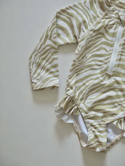 -キッズ 水着 フラワー 花柄 長袖 ワンピース ビキニ セパレート 帽子 セット ラッシュガード スイムウェア 8スタイル ガールズ【mh0002218】 - mamahalo shop - ベビー用水着 -  べビー服 - 子供服 - 男の子 - 女の子