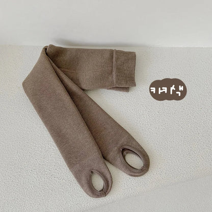 -キッズタイツ トレンカ レギンス 裏起毛 防寒 - mamahalo shop - ベビー用靴下・タイツ -  べビー服 - 子供服 - 男の子 - 女の子