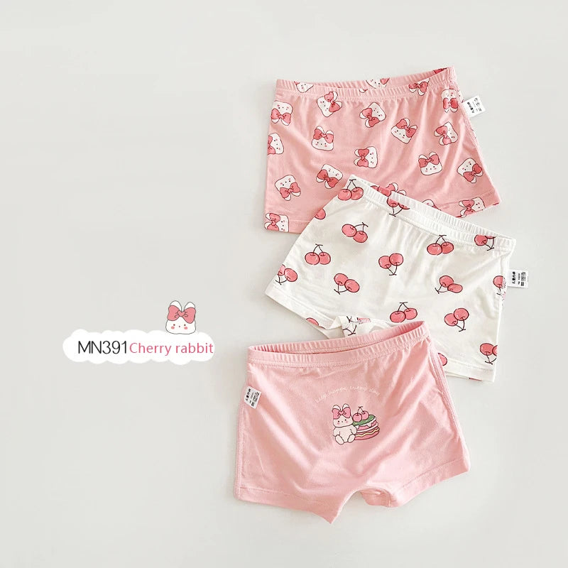 -キッズショーツ 男の子/女の子下着 ボーイズ/ガールズアンダーウェア 3枚セット ボクサーブリーフ【mh0005806】 - mamahalo shop - 幼児用下着 -  べビー服 - 子供服 - 男の子 - 女の子