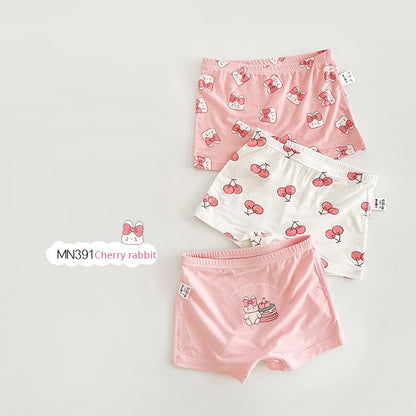 -キッズショーツ 男の子/女の子下着 ボーイズ/ガールズアンダーウェア 3枚セット ボクサーブリーフ【mh0005806】 - mamahalo shop - 幼児用下着 -  べビー服 - 子供服 - 男の子 - 女の子