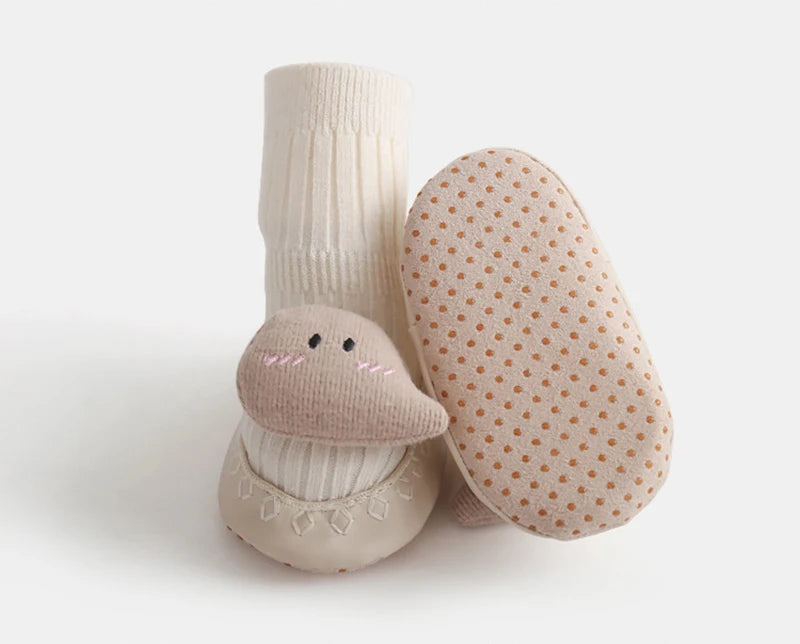 -ベビーソックス ソフト ルームシューズ ファーストシューズ 靴下 室内ばき - mamahalo shop - ベビー用靴下・タイツ -  べビー服 - 子供服 - 男の子 - 女の子