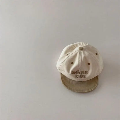 -ベビーキッズ帽子 キャップ ソフトブリム 野球帽 ハット レターロゴ サンハット【mh0005236】 - mamahalo shop - ベビー用帽子 -  べビー服 - 子供服 - 男の子 - 女の子