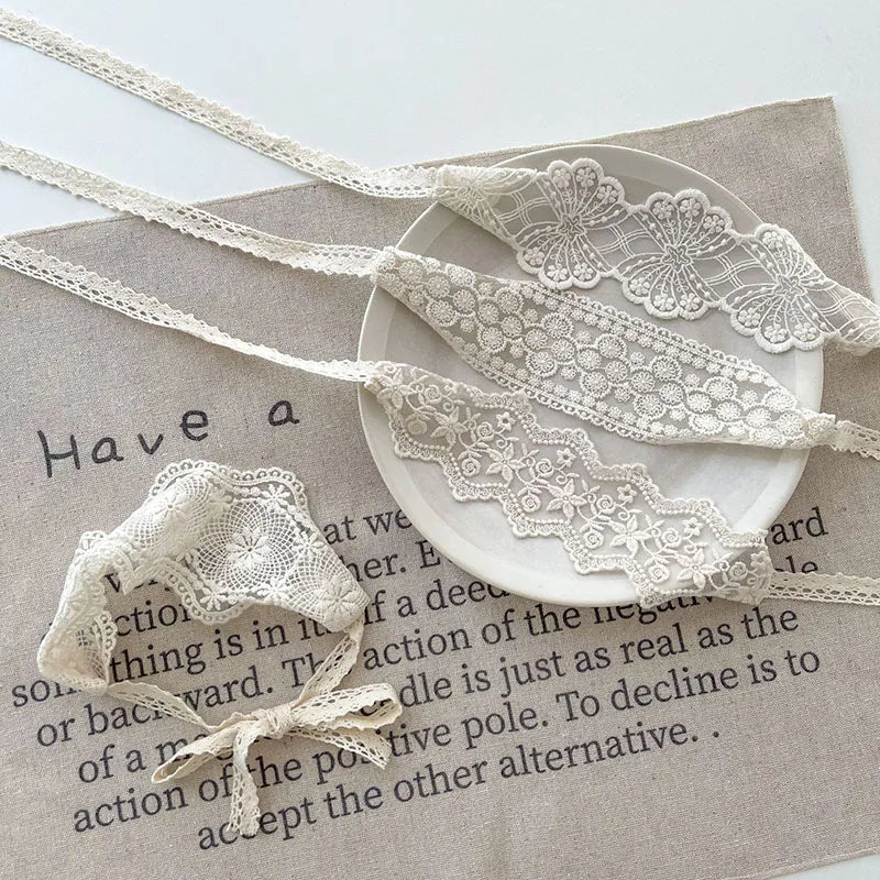 -# ベビーアクセサリー 4本セット ヘアバンド ヘッドバンド ヘッドドレス レース【mh0004120】 - mamahalo shop - ヘアアクセサリー -  べビー服 - 子供服 - 男の子 - 女の子