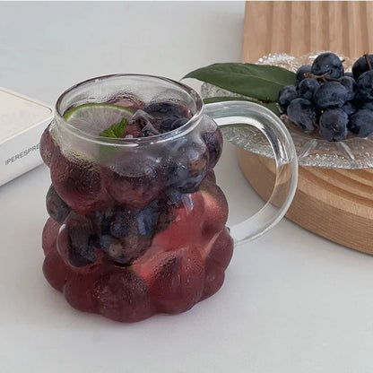 -ガラスマグ クリアガラスコップ デザインマグ グラス ハンドルグラス【mh0005820】 - mamahalo shop - コップ・グラス・マグ -  べビー服 - 子供服 - 男の子 - 女の子