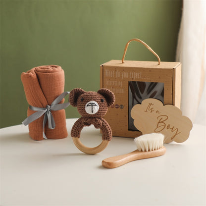 -# ベビー ギフト バースデー 出産祝い ティザー 歯固め ガラガラ ブラシ グルーミングキット タオル ブランケット セット【mh0002631】 - mamahalo shop - ベビー＆キッズ雑貨 -  べビー服 - 子供服 - 男の子 - 女の子