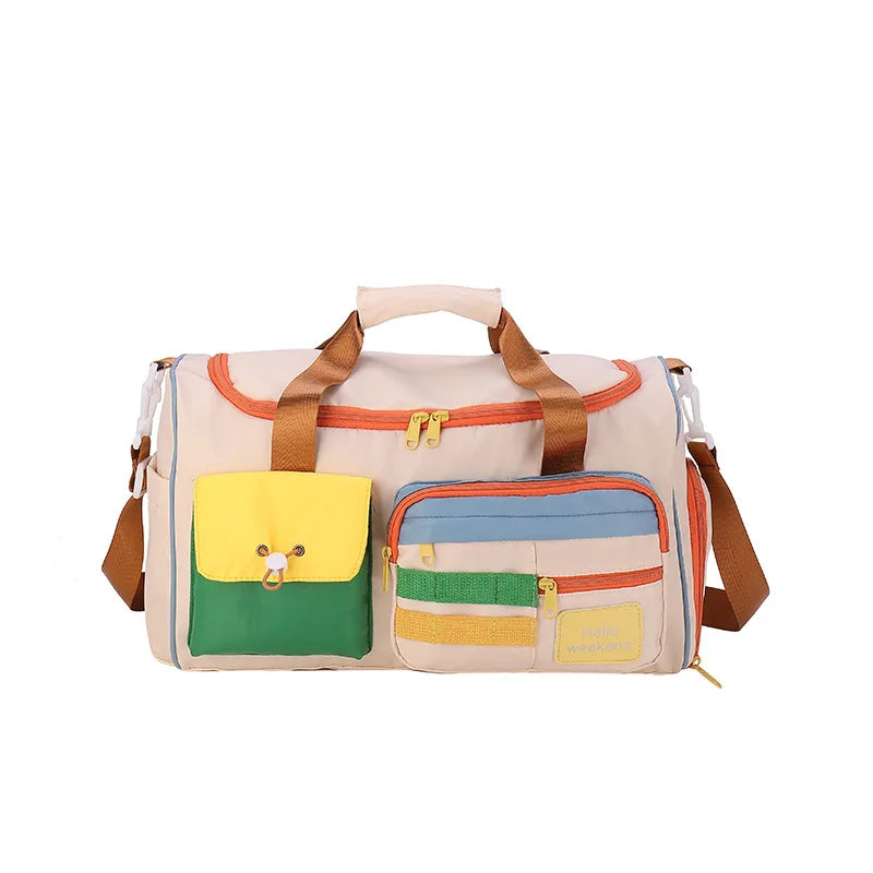 -マザーズバッグ ままバッグ ポケット 大容量 トラベルバッグ 旅行バッグ 鞄【mh0006132】 - mamahalo shop - マザーズバッグ -  べビー服 - 子供服 - 男の子 - 女の子