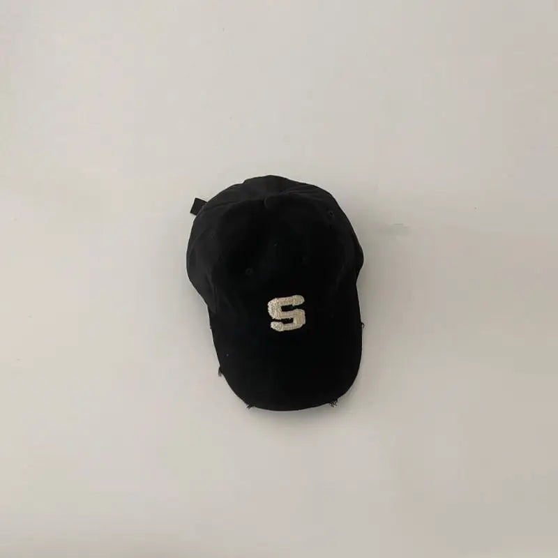 -キッズ帽子 PARISレターロゴワッペン野球帽キャップ【mh0006828】 - mamahalo shop - ベビー用帽子 -  べビー服 - 子供服 - 男の子 - 女の子