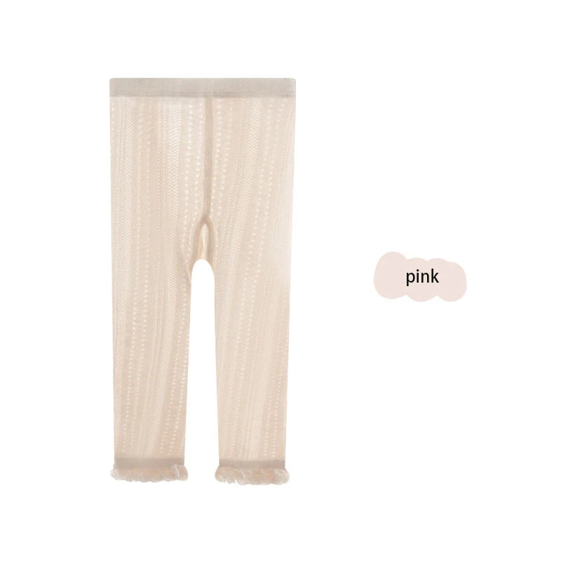 -ベビーキッズ タイツ ソックス レース メッシュ 編みタイツ【mh0006514】 - mamahalo shop - ベビー用靴下・タイツ -  べビー服 - 子供服 - 男の子 - 女の子