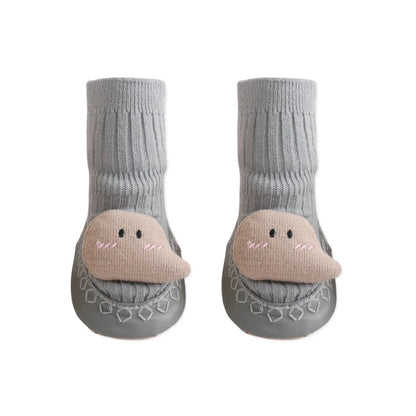 -ベビーソックス ソフト ルームシューズ ファーストシューズ 靴下 室内ばき - mamahalo shop - ベビー用靴下・タイツ -  べビー服 - 子供服 - 男の子 - 女の子