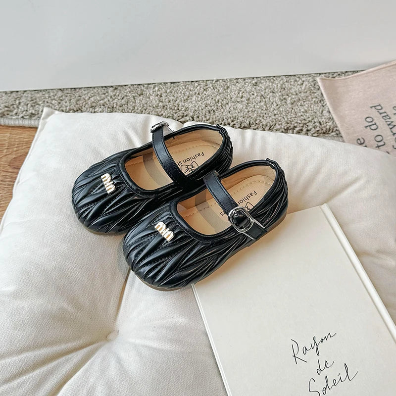 -キッズシューズ ストラップシューズ フラットシューズ 靴 3カラー - mamahalo shop - 靴 -  べビー服 - 子供服 - 男の子 - 女の子