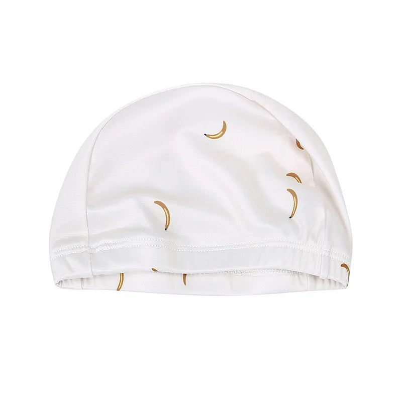 -キッズ水着 長袖ワンピース + キャップ スイムウェア ラッシュガード 帽子セット【mh0004403】 - mamahalo shop - ベビー用水着 -  べビー服 - 子供服 - 男の子 - 女の子