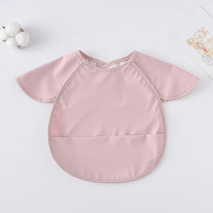 -お食事エプロン ポケットスタイ 離乳食 半袖ビブ 防水エプロン - mamahalo shop - お食事エプロン -  べビー服 - 子供服 - 男の子 - 女の子