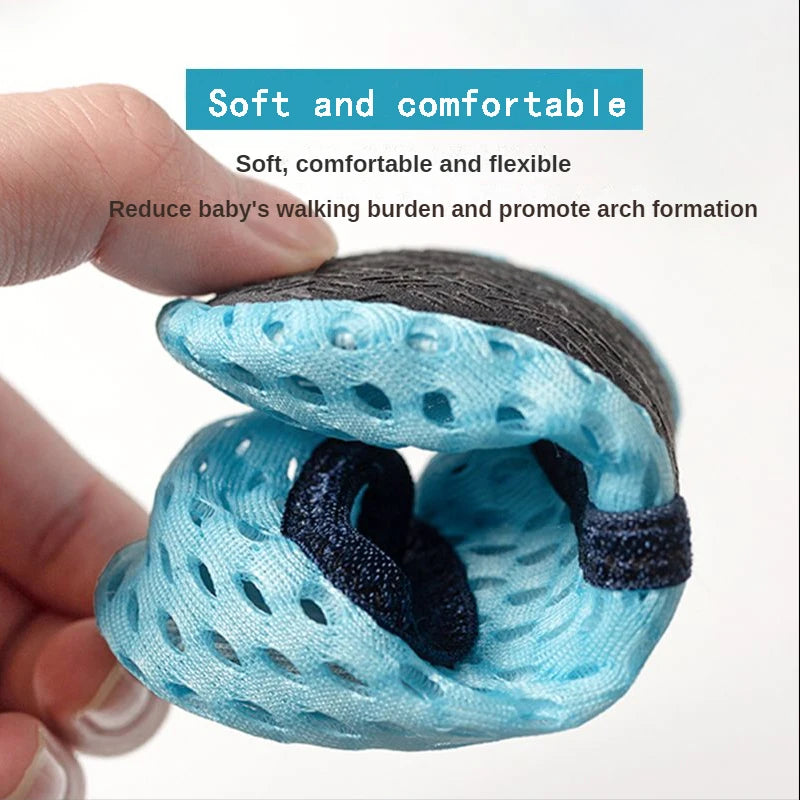 -ベビーキッズマリンシューズ ストラップ メッシュ 水遊び ビーチサンダル 靴 5カラー【mh0005778】 - mamahalo shop - ベビー用靴 -  べビー服 - 子供服 - 男の子 - 女の子