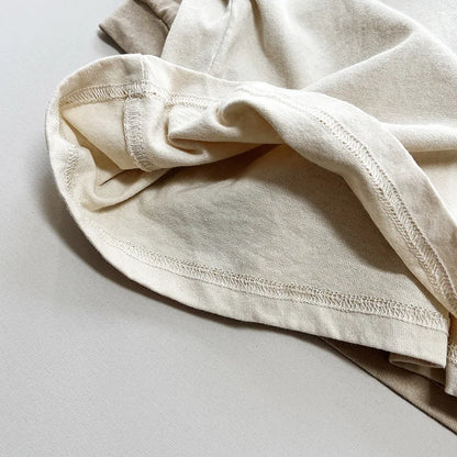 -キッズトップス 長袖Tシャツ 薄手 レターロゴプリント スケボーファッション 2カラー - mamahalo shop - 長袖Tシャツ -  べビー服 - 子供服 - 男の子 - 女の子